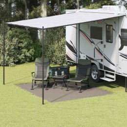 VidaXL Dywan pod namiot Jasnoszary 300 x 250 cm Polietylen