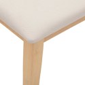VidaXL Ławka 90 cm Drewno lite Guma