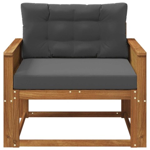 VidaXL Środkowa sofa ogrodowa naturalny