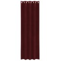 VidaXL Zasłony zaciemniające 2 pcs Czerwone wino 140 x 260 cm Aksamit