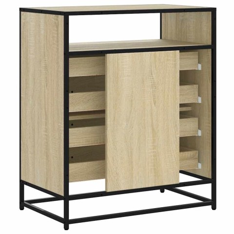 VidaXL Komoda, dąb sonoma, 70x41x83,5 cm, materiał drewnopochodny