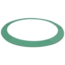 VidaXL Osłona na sprężyny trampoliny okrągłej 3,96 m, PE, zielona