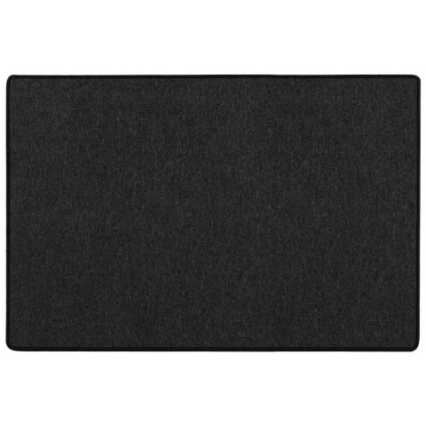 VidaXL Chodnik dywanowy Antracyt 100 x 150 cm 100% polipropylen