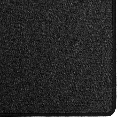 VidaXL Chodnik dywanowy Antracyt 100 x 150 cm 100% polipropylen