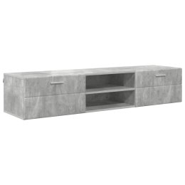 VidaXL Drewniana szafka Wysoki połysk biały 150 x 39 x 30 cm