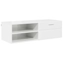 VidaXL Drewniana szafka z szufladą Betonowy szary 100,5 x 39 x 30 cm