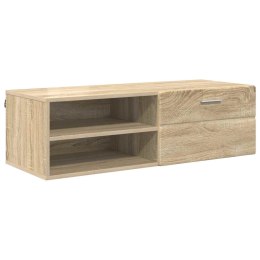 VidaXL Drewniana szafka z szufladą Dąb Sonoma 100,5 x 39 x 30 cm