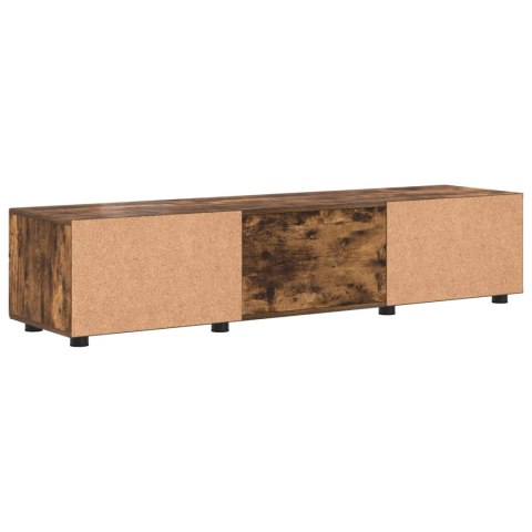 VidaXL Drewniana szafka z szufladą Dąb wędzony 150 x 39 x 30 cm