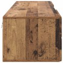 VidaXL Drewniana szafka z szufladą Stare drewno 150 x 39 x 30 cm