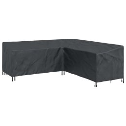 VidaXL Pokrowiec na meble Czarny 220 x 220 x 80 cm Tkanina Oxford 420D