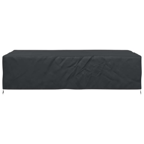 VidaXL Pokrowiec na meble Gładki Czarny 305 x 190 x 85 cm 420D