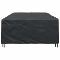 VidaXL Pokrowiec na meble Gładki Czarny 305 x 190 x 85 cm 600D